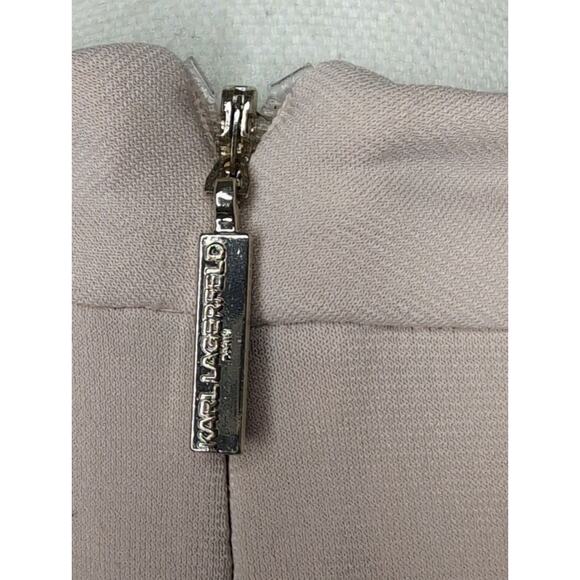 Karl Lagerfeld Paris coquette feminine pink bow blouse XL - Picture 5 of 10